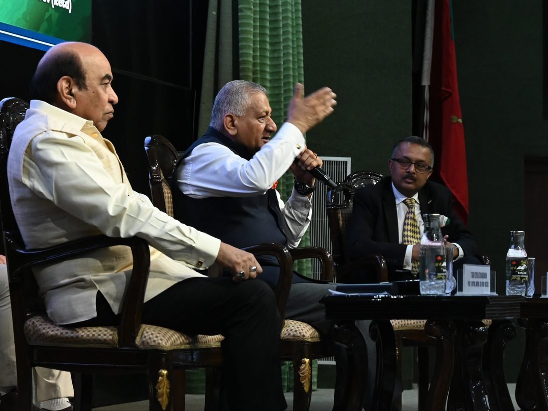 The Governors of Mizoram and Bihar in conversation